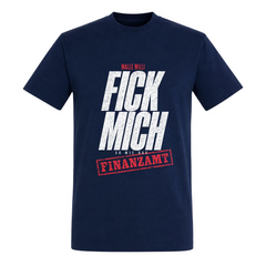 Finanzamt Basic T-Shirt | Malle Willi - french navy