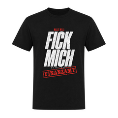 Finanzamt Basic T-Shirt | Malle Willi - schwarz