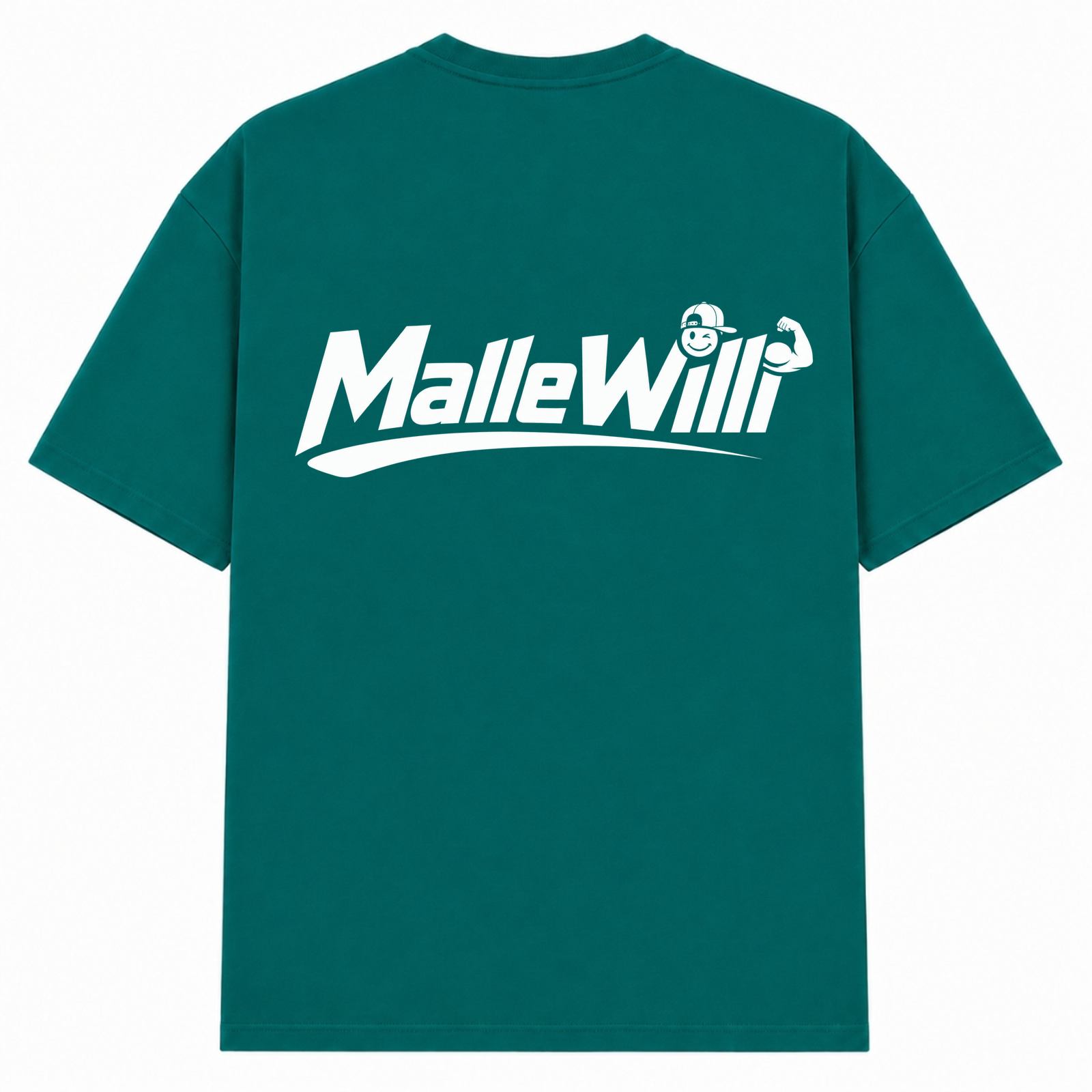 Malle Willi Overzised Shirt | Malle Willi  - Green - Rueckseite
