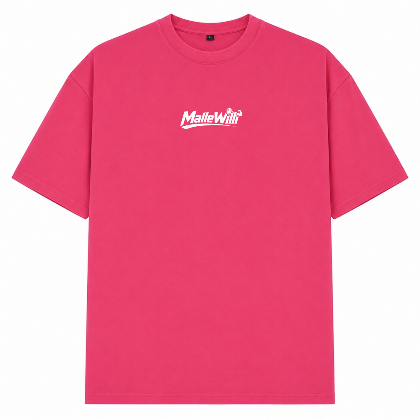 Malle Willi Overzised Shirt | Malle Willi  - Hibiskus Pink