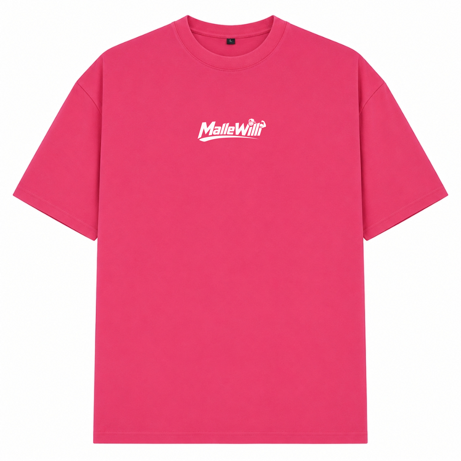 Malle Willi Overzised Shirt | Malle Willi  - Hibiskus Pink