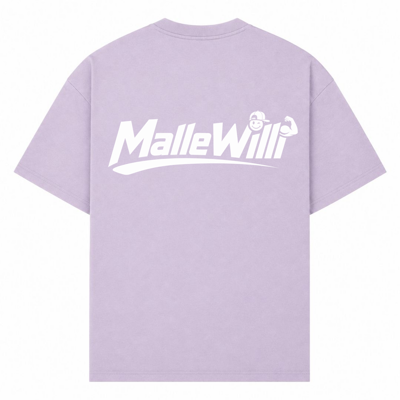 Malle Willi Overzised Shirt | Malle Willi  - lilac - Rueckseite