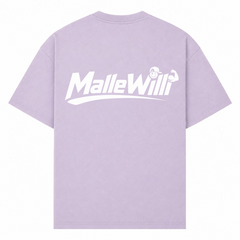 Malle Willi Overzised Shirt | Malle Willi  - lilac - Rueckseite