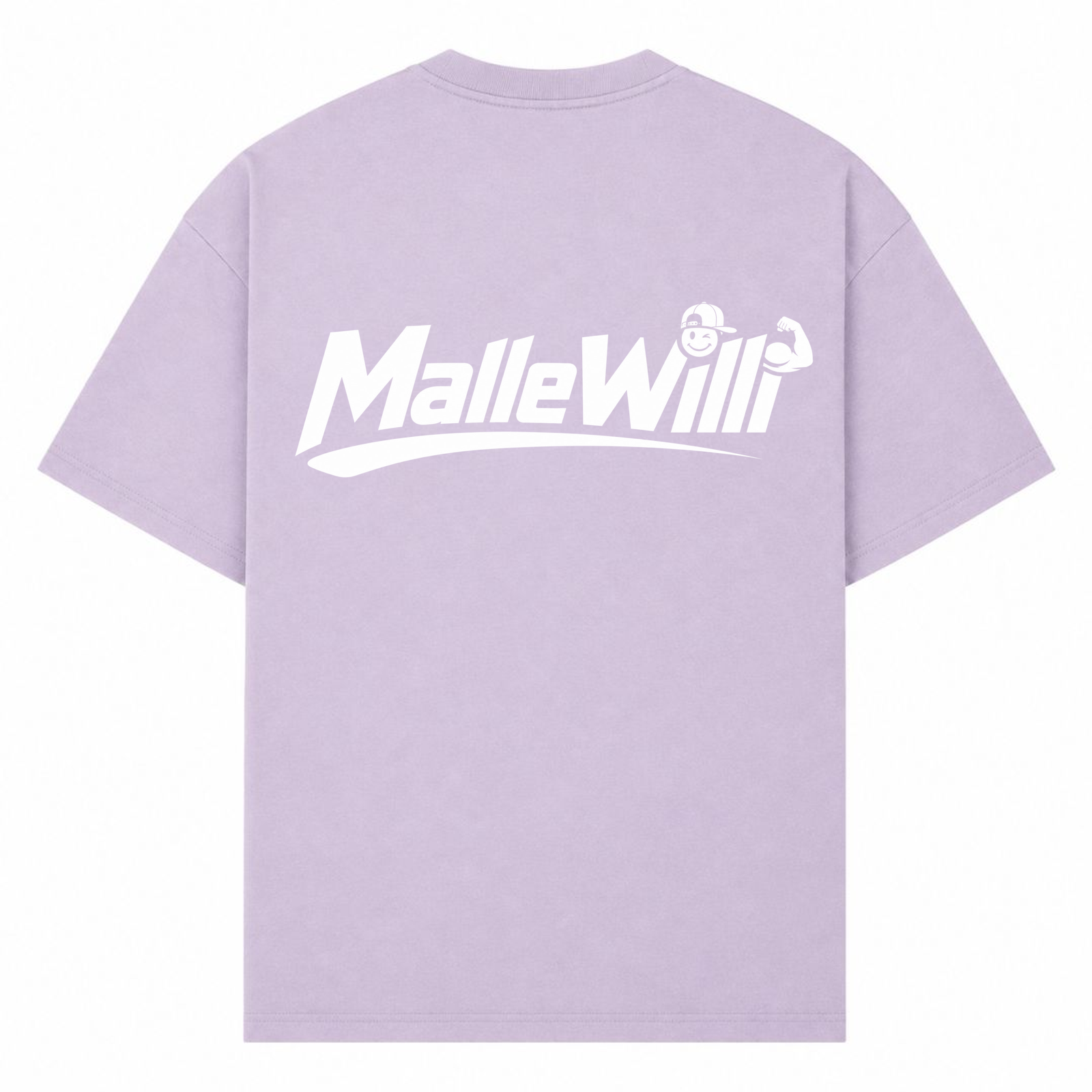 Malle Willi Overzised Shirt | Malle Willi  - lilac - Rueckseite