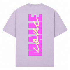 Malle Love Oversized Shirt | Ronnie Rummel - lilac - Rueckseite