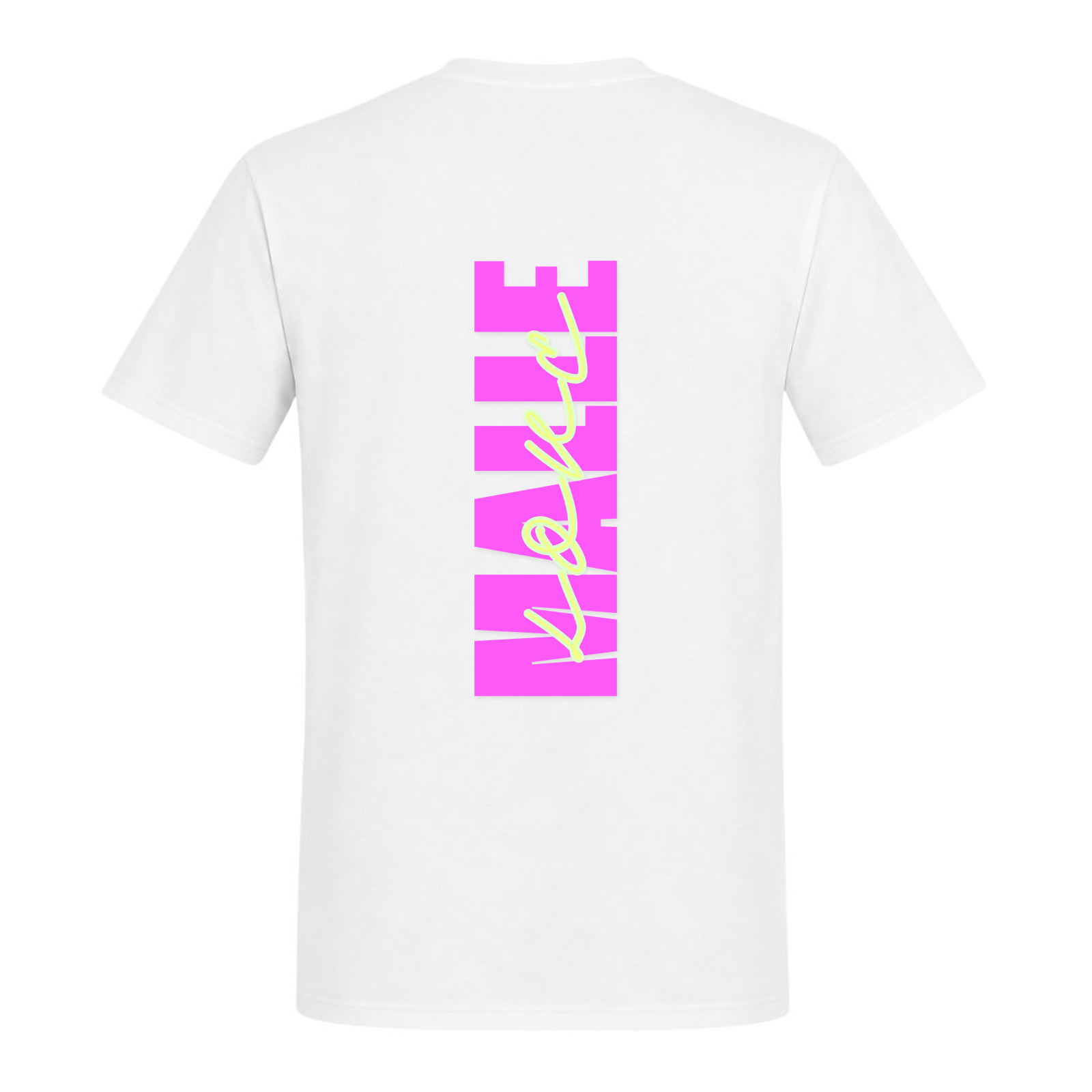 Malle Love Shirt | Ronnie Rummel - weiß - Rueckseite