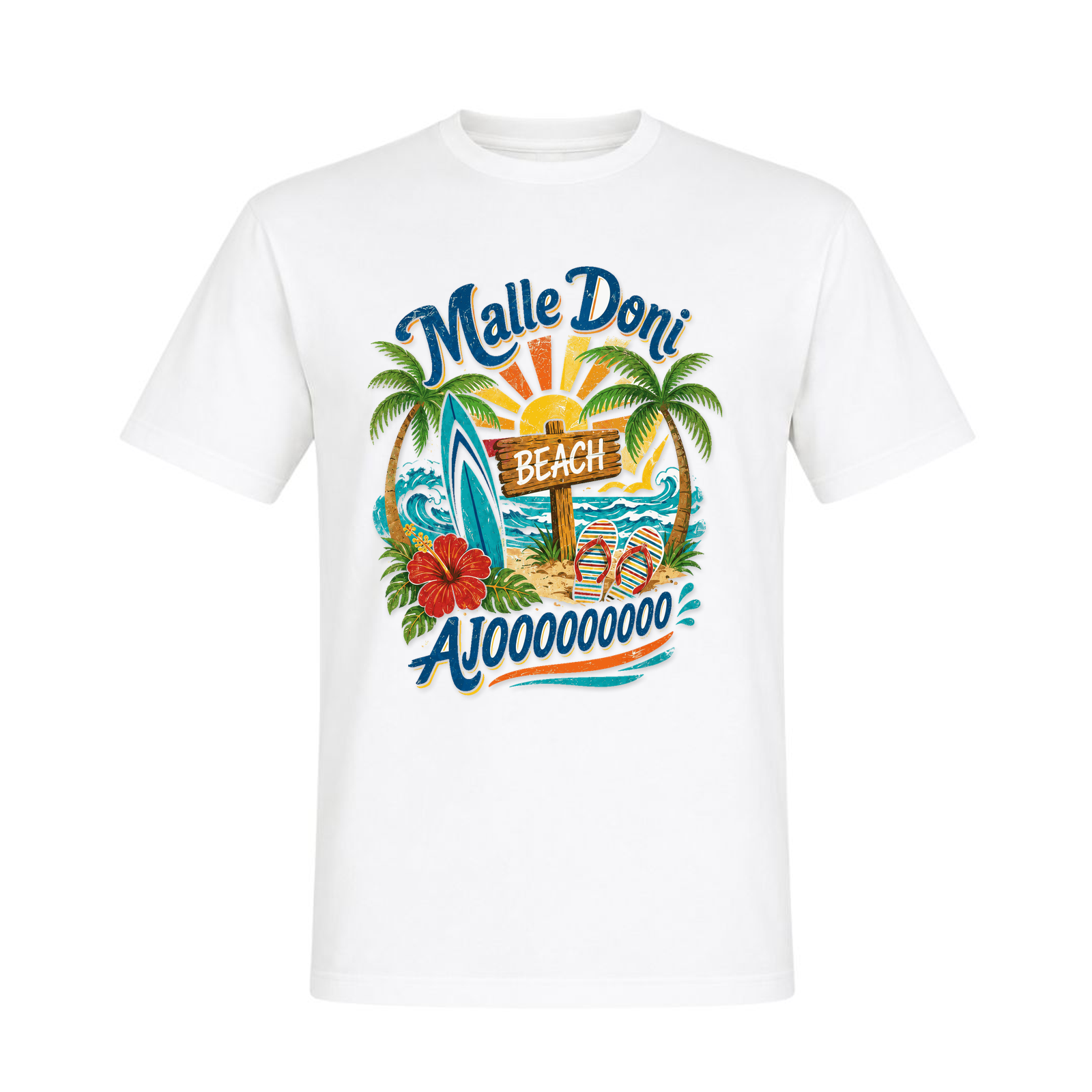 Beach Basic Shirt | Malle Doni - weiß