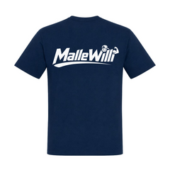 Malle Willi Basic T-Shirt | Malle Willi - french navy - Rueckseite