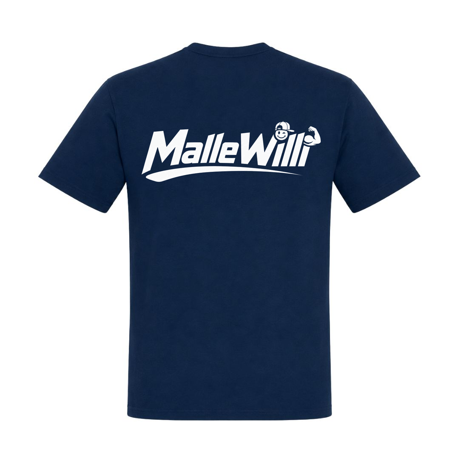 Malle Willi Basic T-Shirt | Malle Willi - french navy - Rueckseite