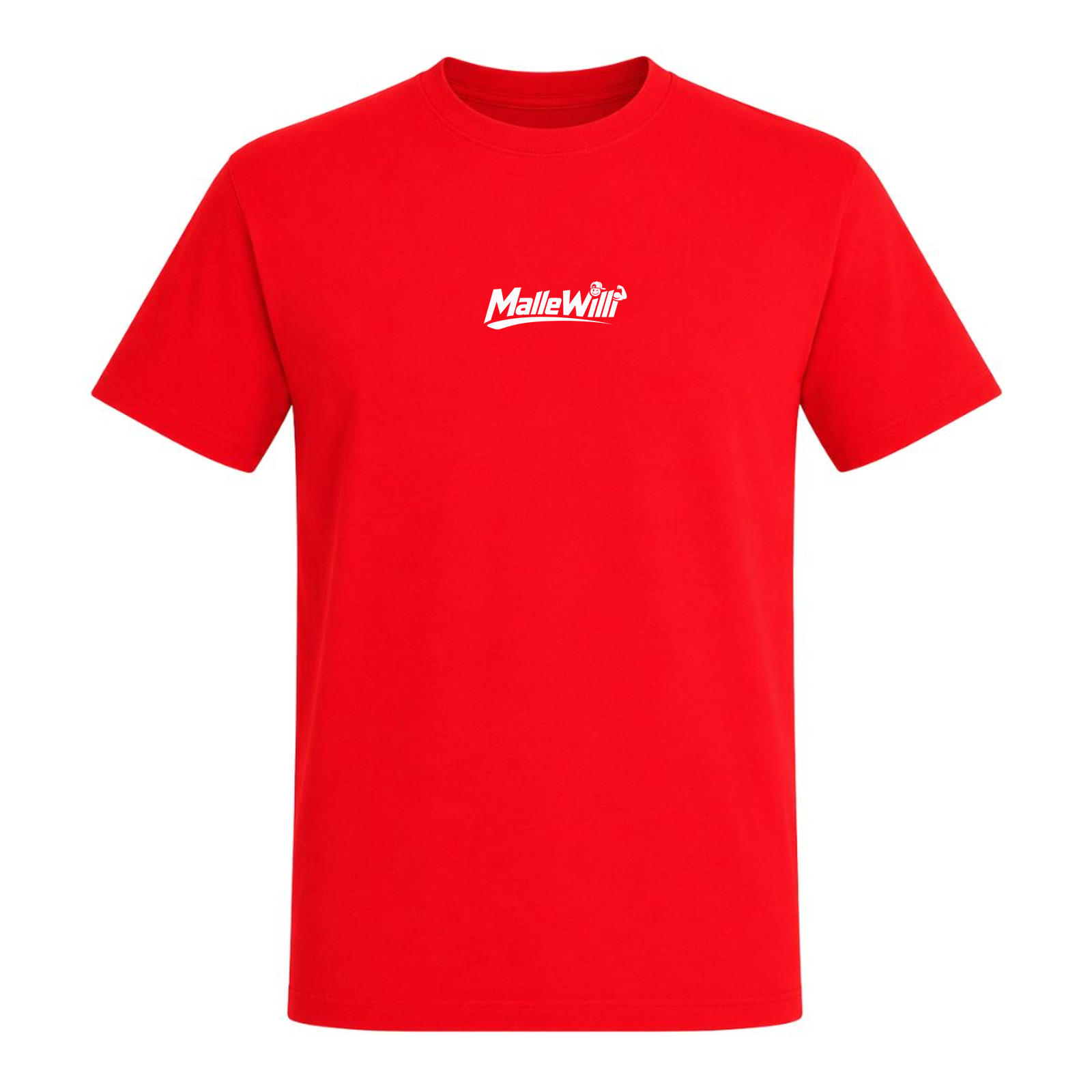 Malle Willi Basic T-Shirt | Malle Willi - rot