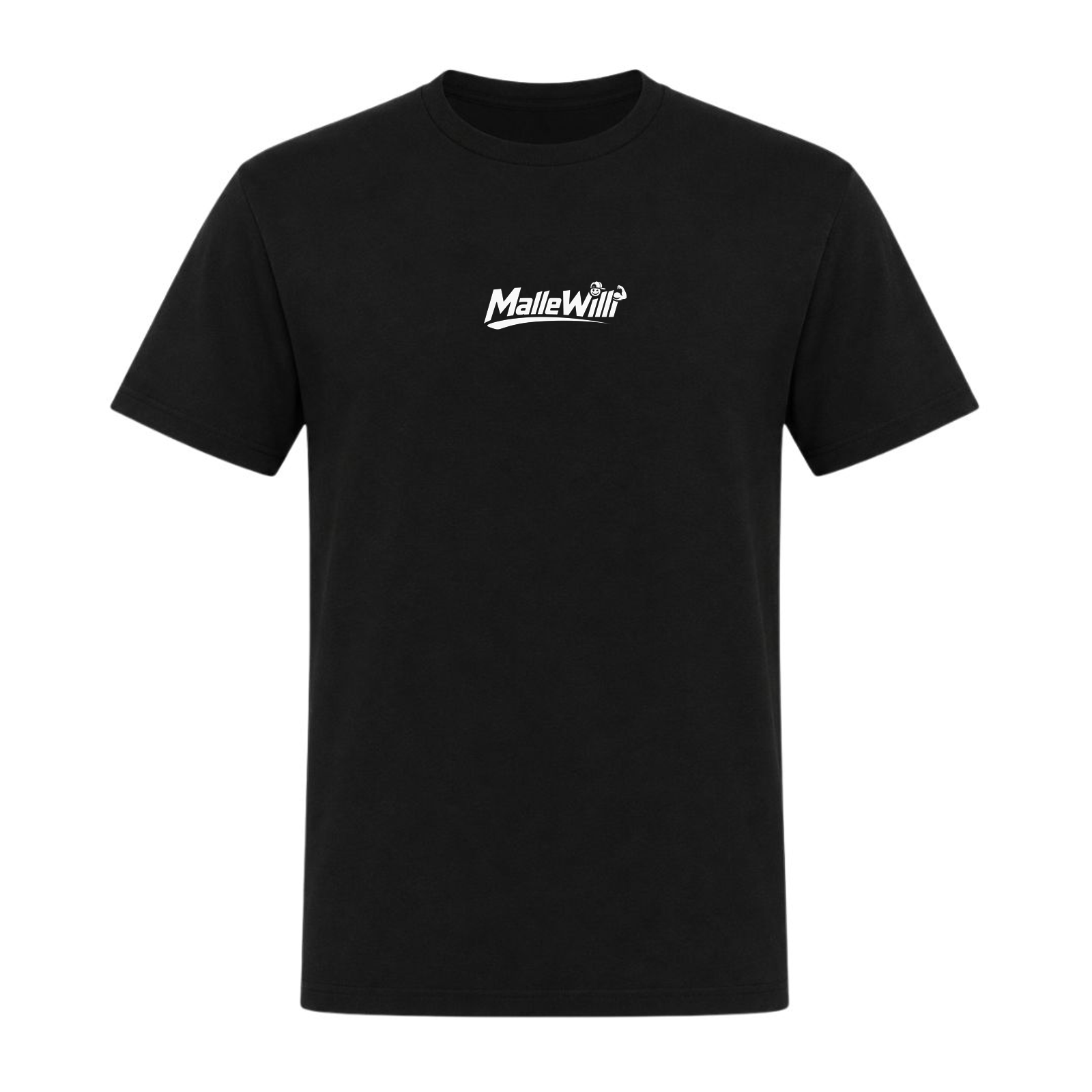 Malle Willi Basic T-Shirt | Malle Willi - schwarz