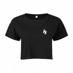 RR Crop Top | Ronnie Rummel - schwarz