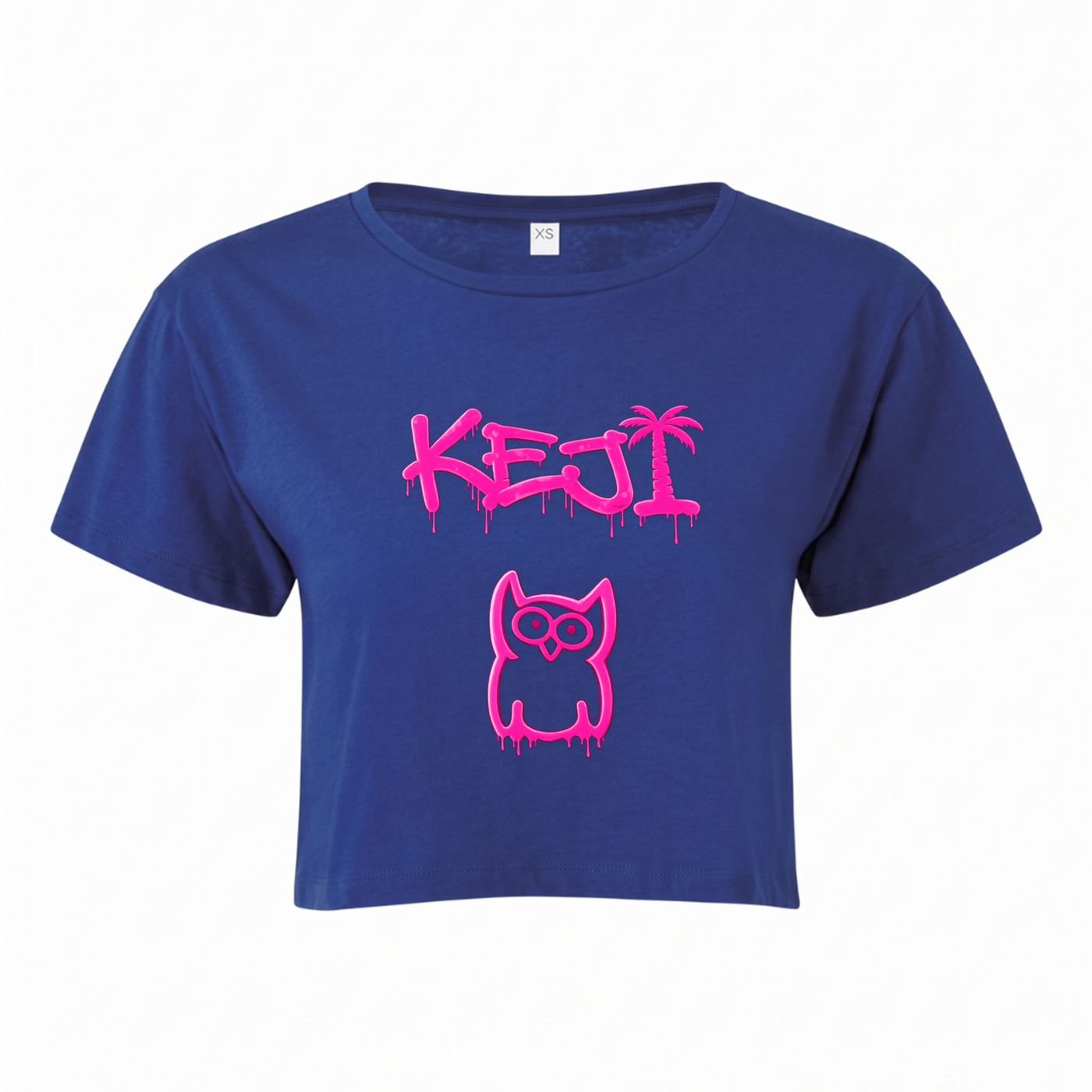 Papaya Crop Top | KEJI - royal