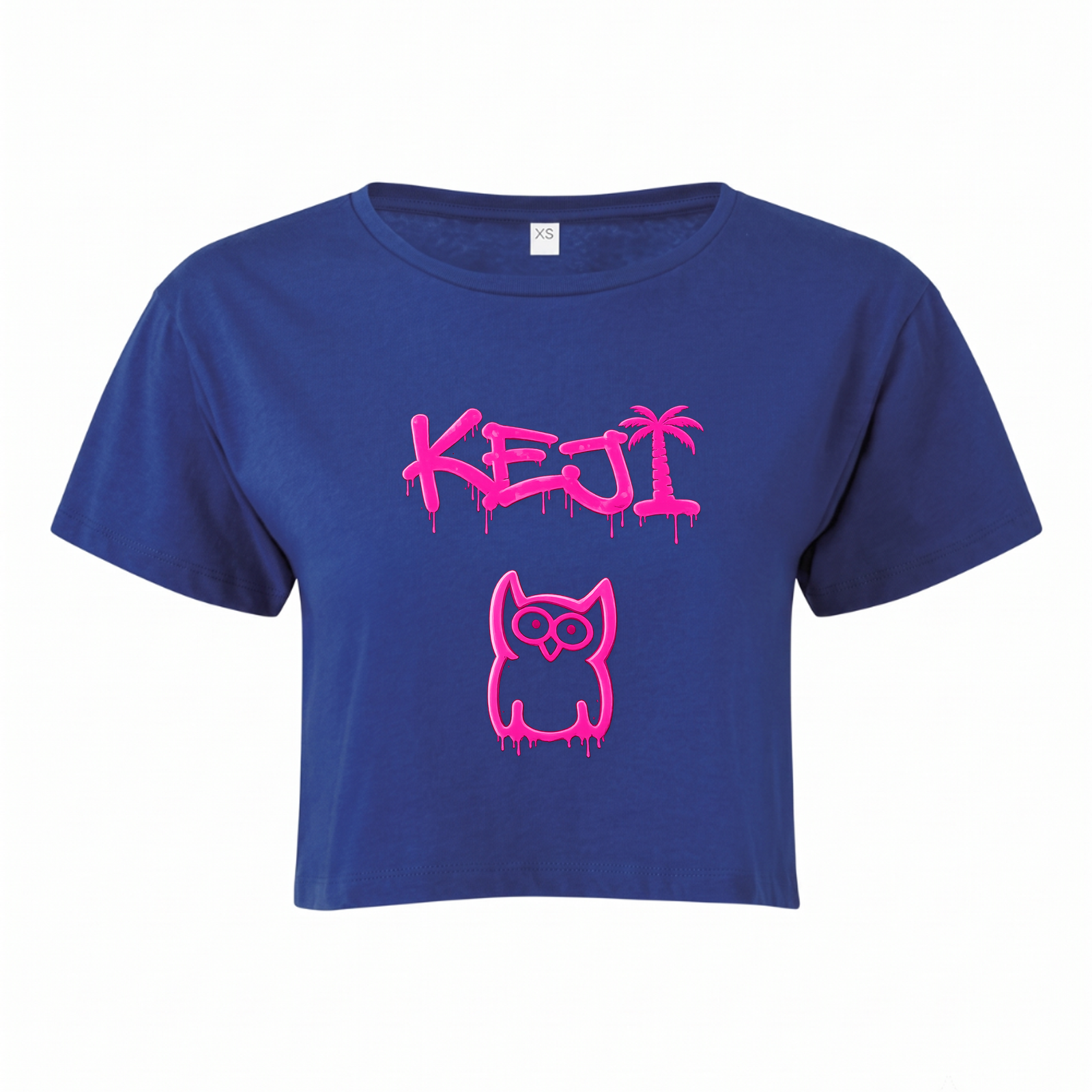 Papaya Crop Top | KEJI - royal