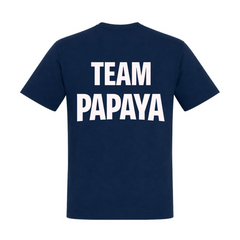 Papaya Weiß Basic T-Shirt | KEJI - french navy - Rueckseite