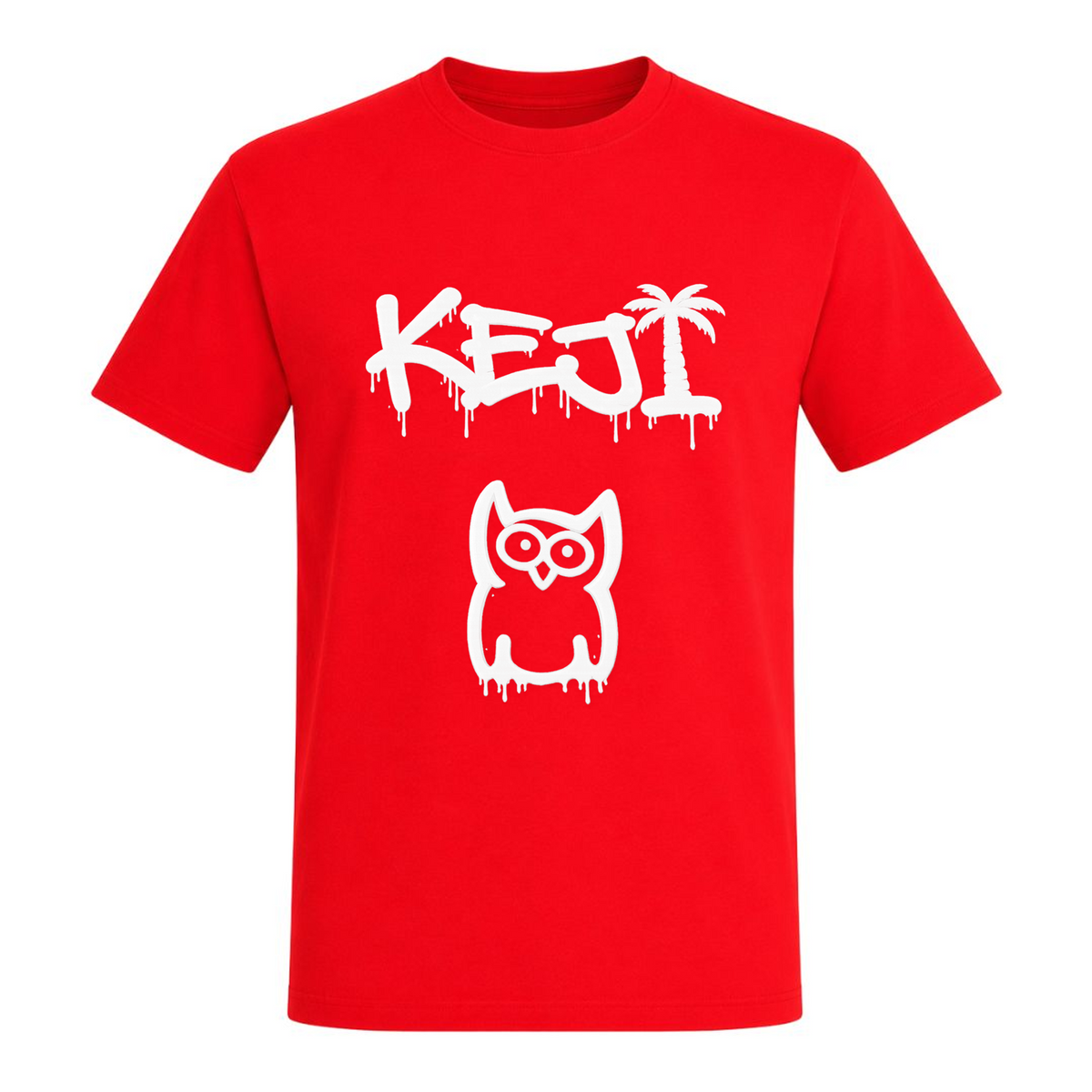 Papaya Weiß Basic T-Shirt | KEJI