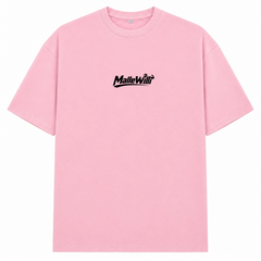 Palmen Overzised Shirt | Malle Willi  - Soft Pink 