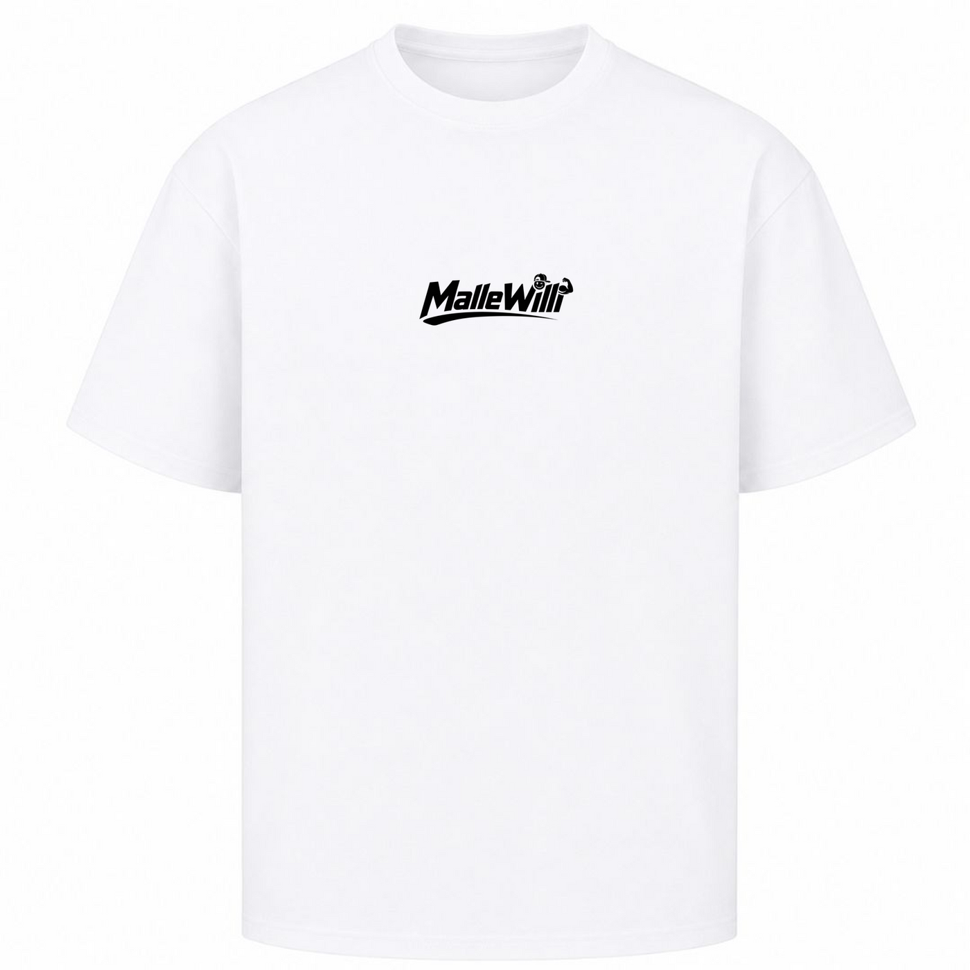 Palmen Overzised Shirt | Malle Willi  - Weiß