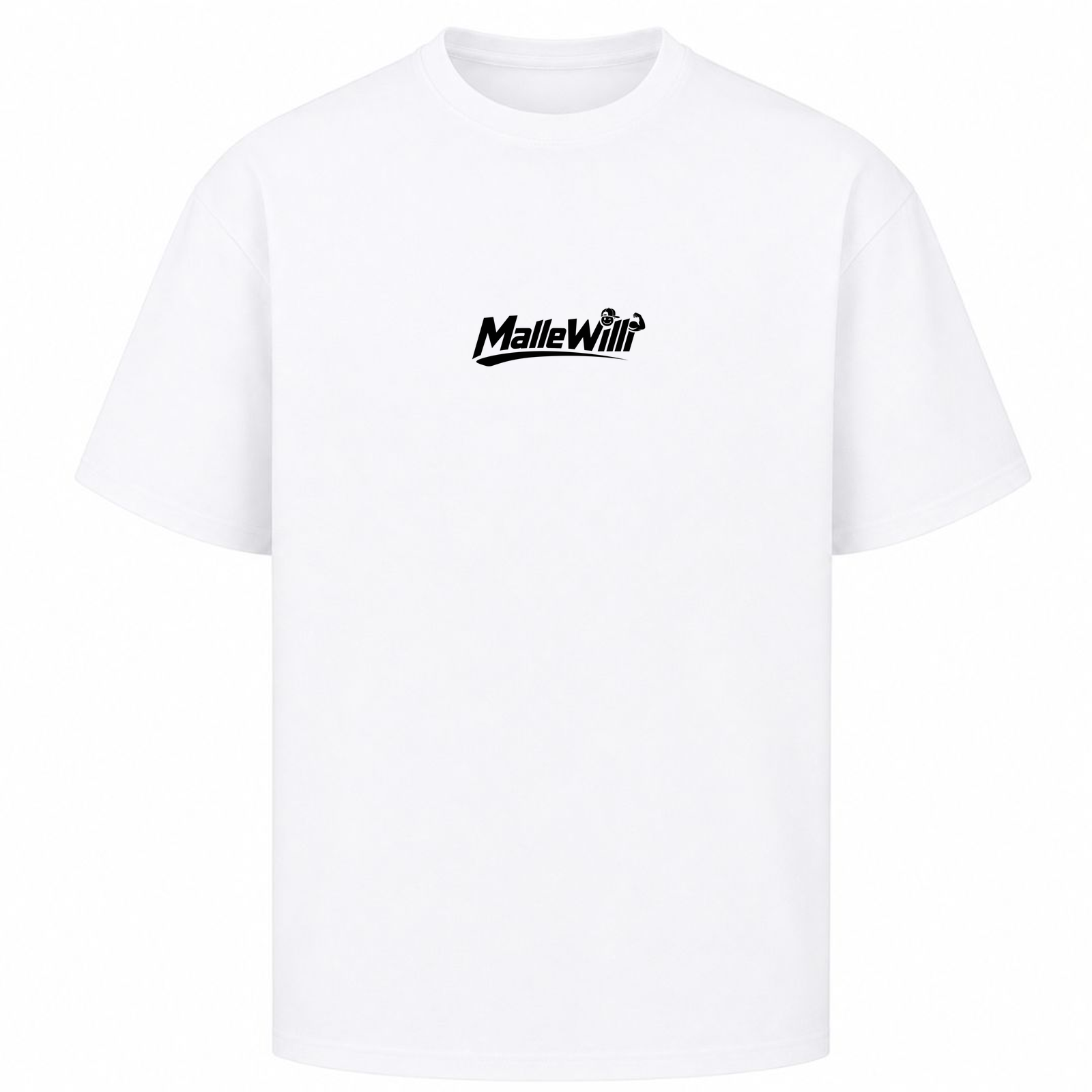 Palmen Overzised Shirt | Malle Willi  - Weiß