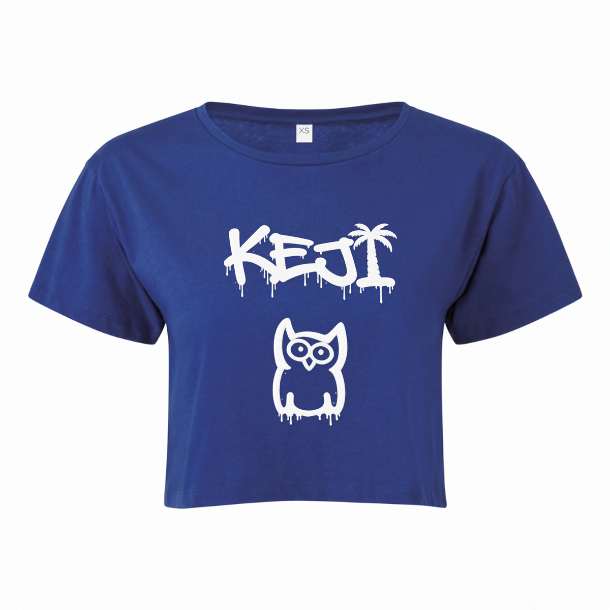 Papaya Weiß Crop Top | KEJI