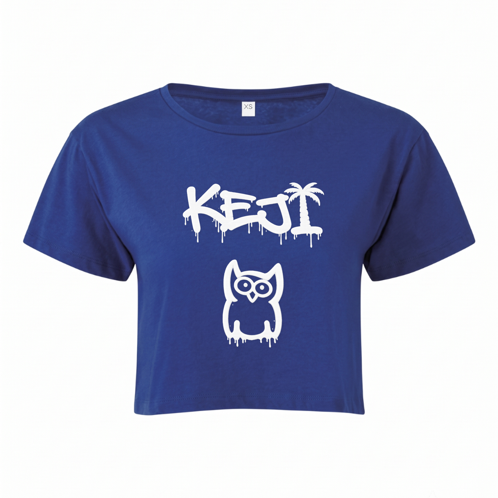 Papaya Weiß Crop Top | KEJI - royal
