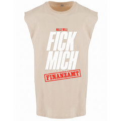 Finanzamt Tank Top | Malle Willi - sand