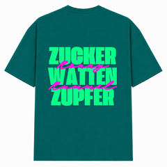 Zucker Oversized Shirt - Green - Rueckseite
