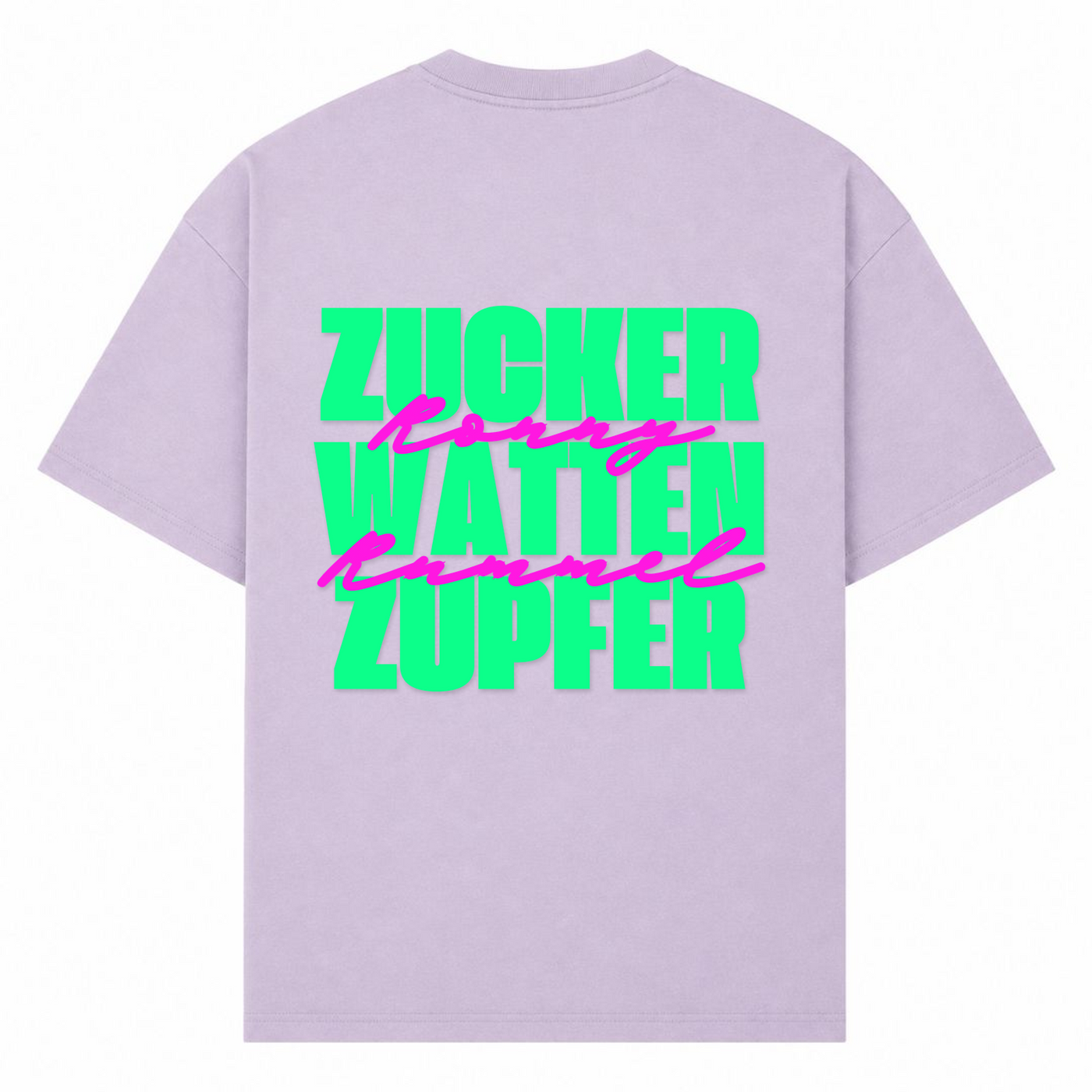 Zucker Oversized Shirt - lilac - Rueckseite