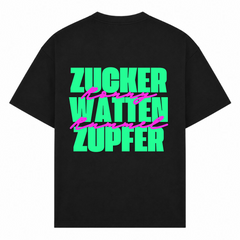 Zucker Oversized Shirt - Schwarz - Rueckseite