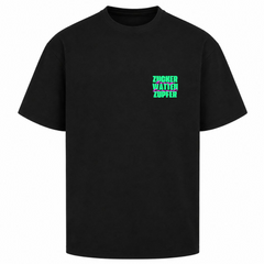 Zucker Oversized Shirt - Schwarz