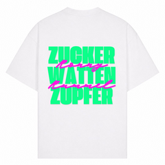 Zucker Oversized Shirt - Weiß - Rueckseite