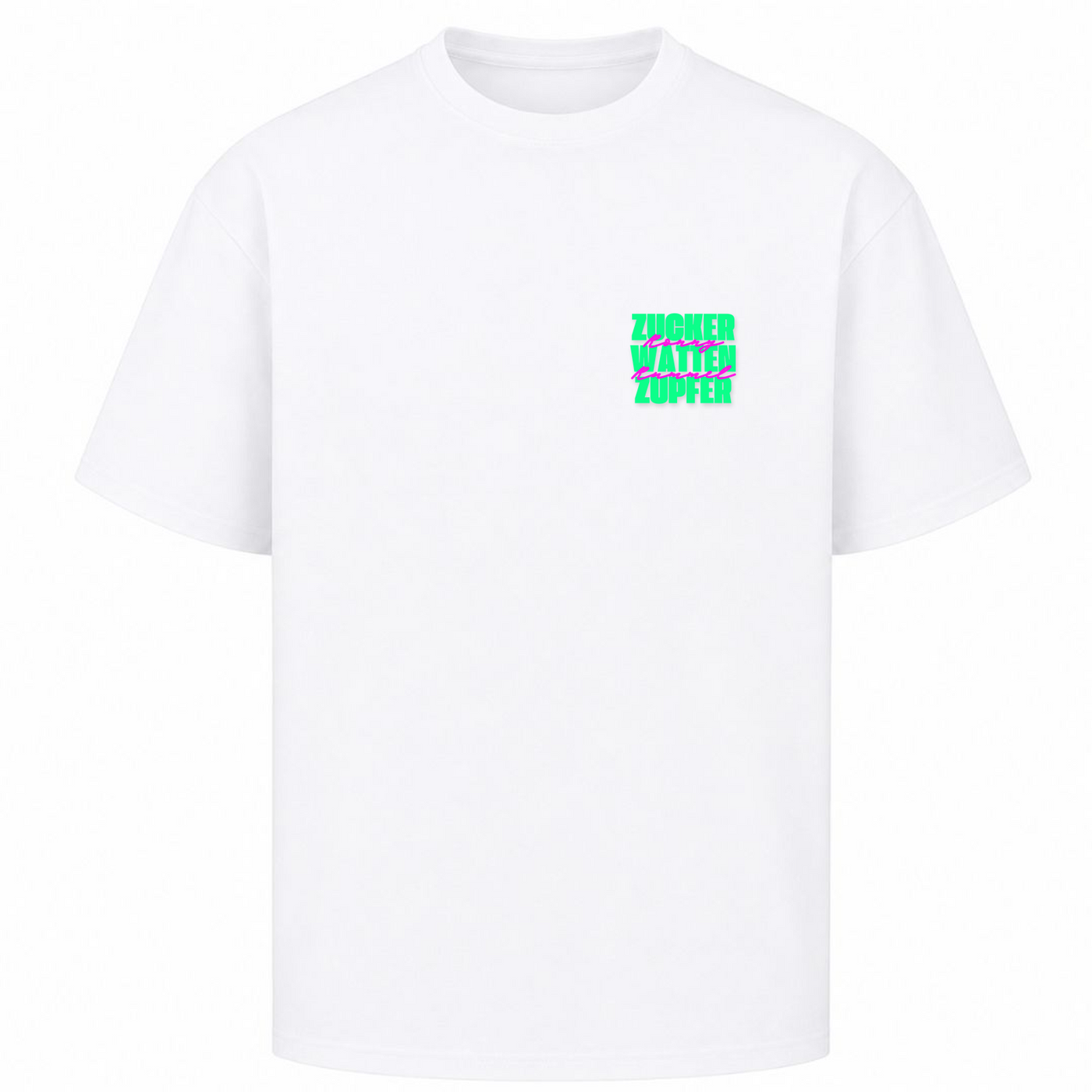 Zucker Oversized Shirt - Weiß