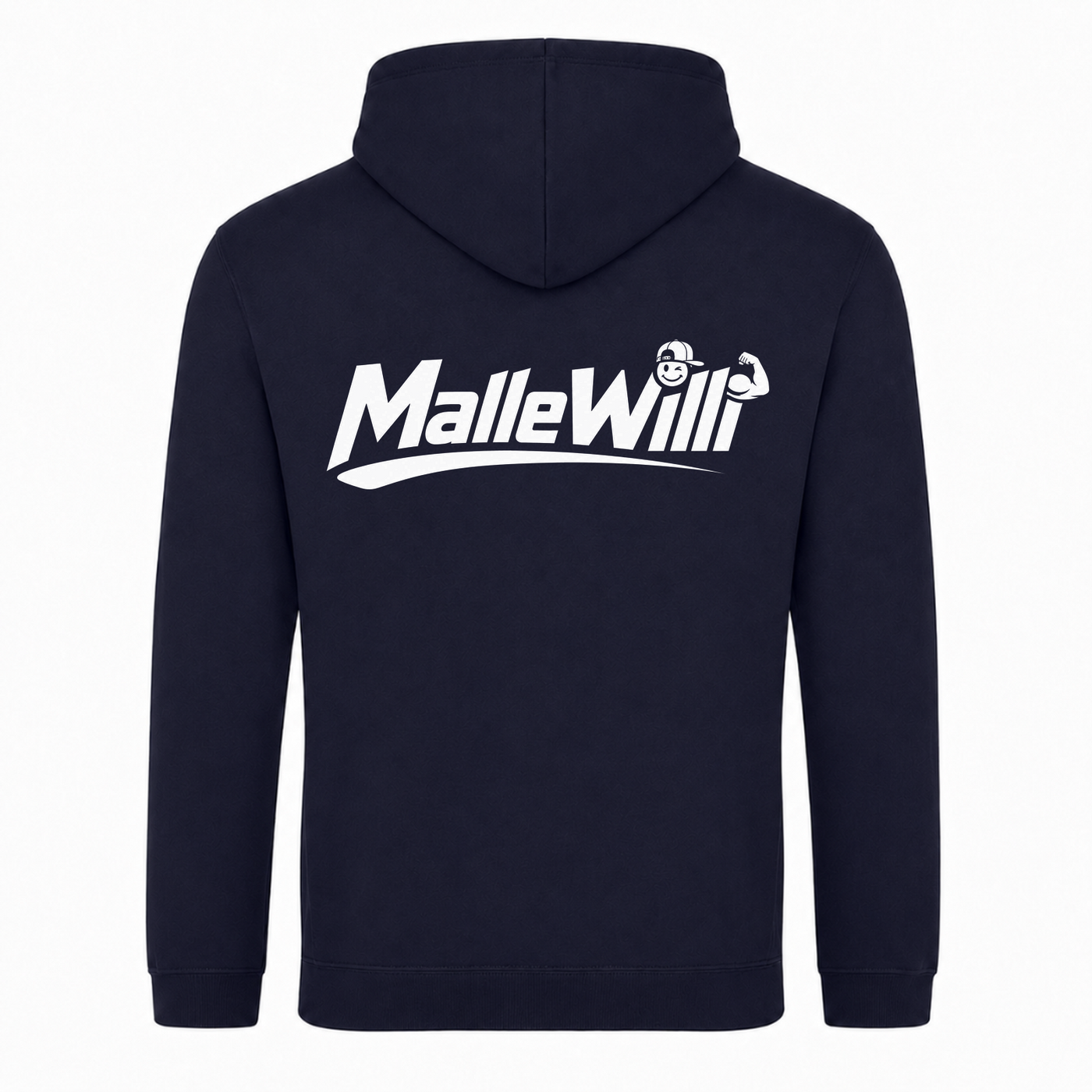 Malle Willi Basic Hoodie | Malle Willi  - French Navy - Rueckseite