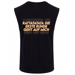 Erste Runde Tank Top | Malle Doni - schwarz