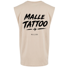 Malle Tattoo Tank Top | Malle Doni - sand