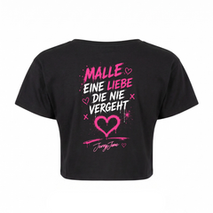 Jerry Jane Crop Top - schwarz - Rueckseite