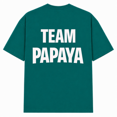 Papaya Weiß Oversized Shirt | KEJI - Green - Rueckseite