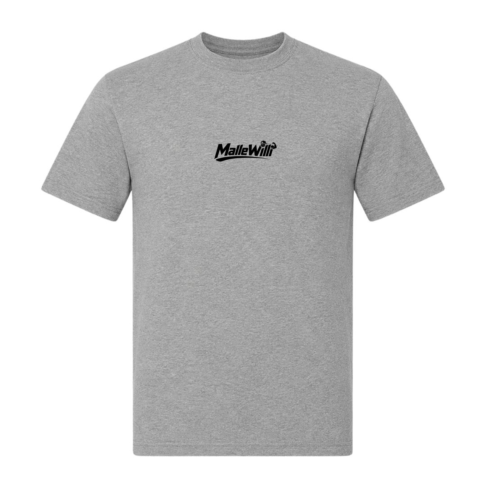 Palmen Basic T-Shirt | Malle Willi - grey melange