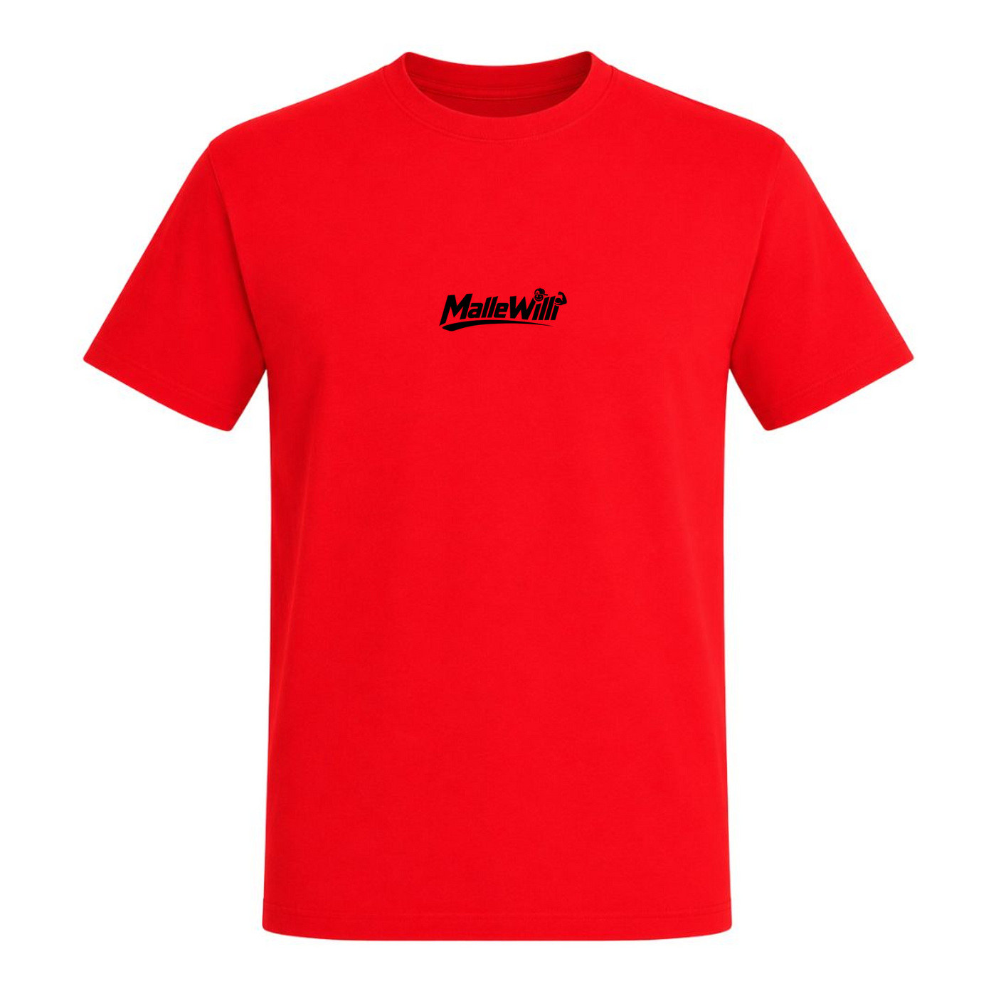 Palmen Basic T-Shirt | Malle Willi - rot