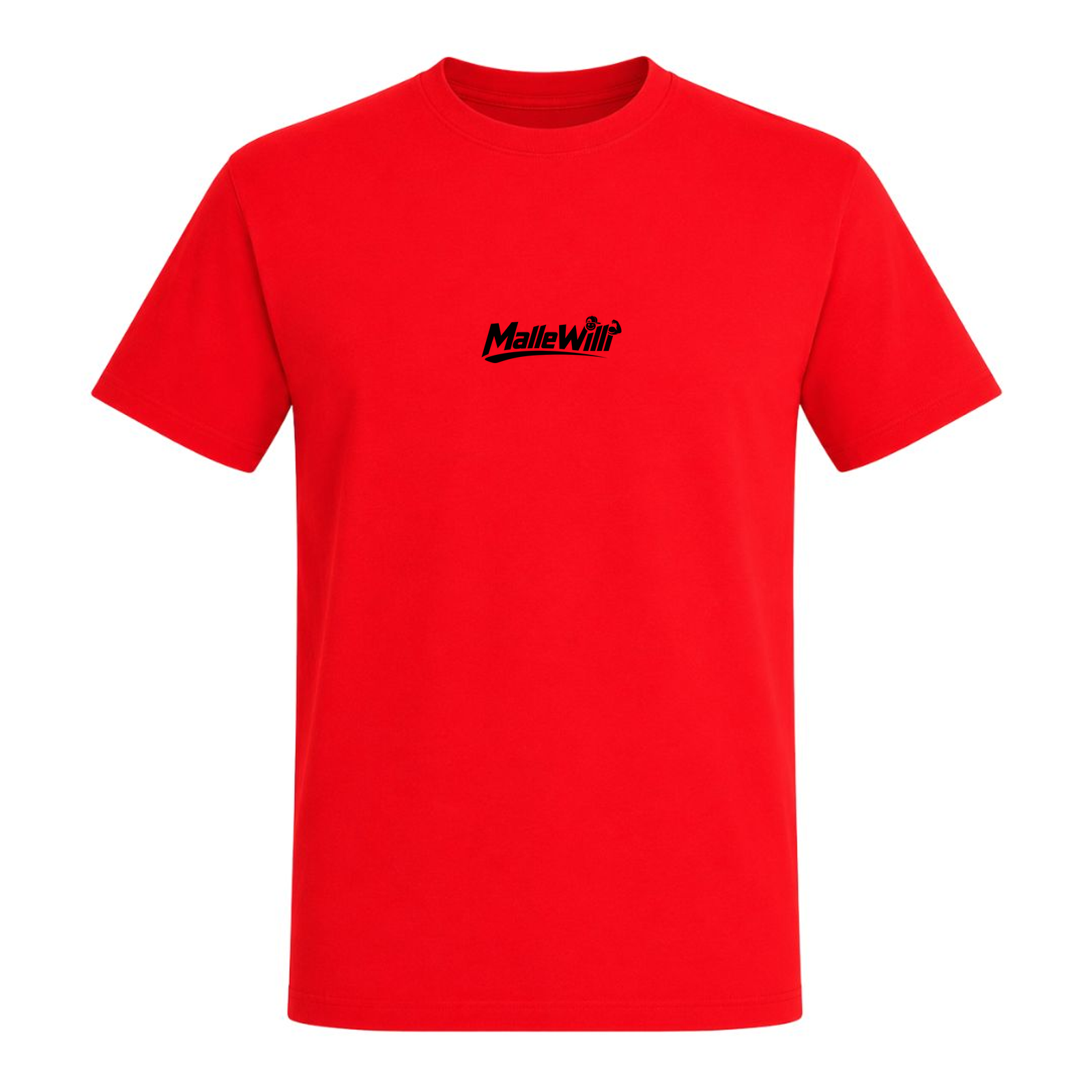 Palmen Basic T-Shirt | Malle Willi - rot