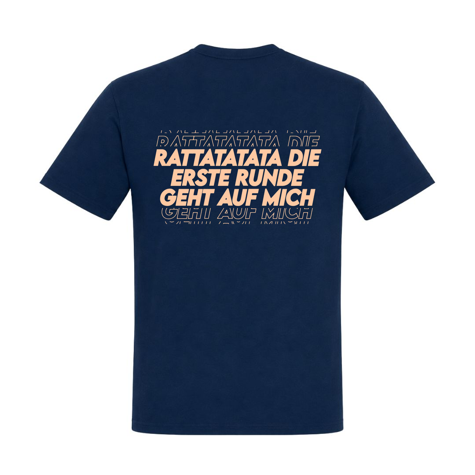 Erste Runde Basic Shirt | Malle Doni - french navy