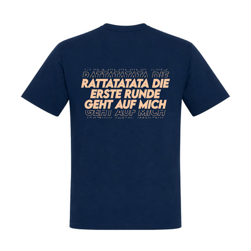 Erste Runde Basic Shirt | Malle Doni - french navy