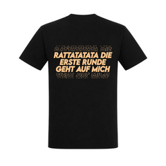 Erste Runde Basic Shirt | Malle Doni - schwarz