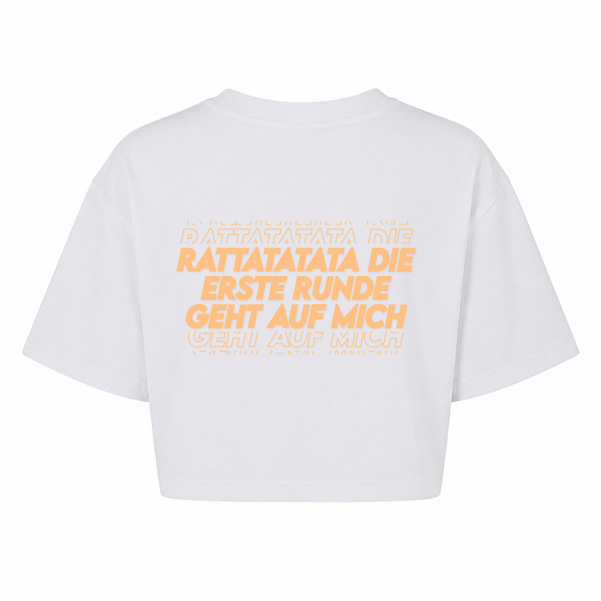 Erste Runde Oversized Crop Top | Malle Doni