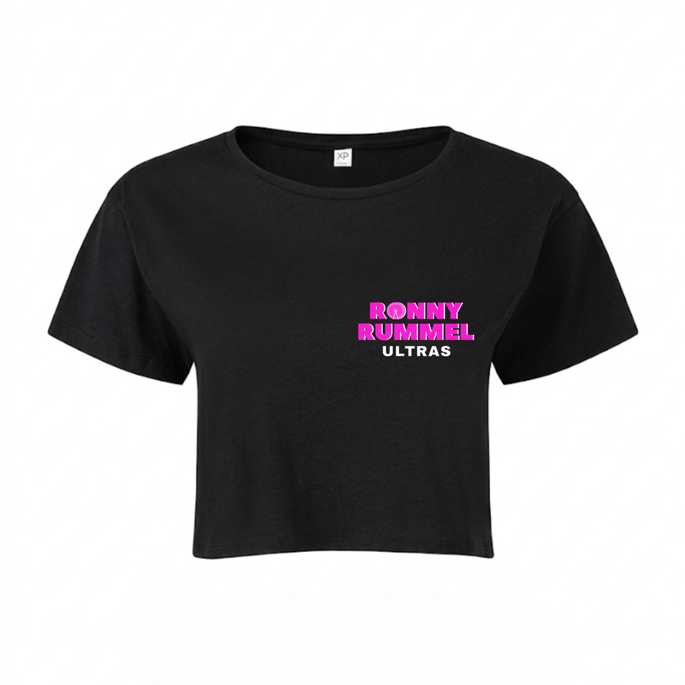 Malle Love Crop Top | Ronnie Rummel - schwarz