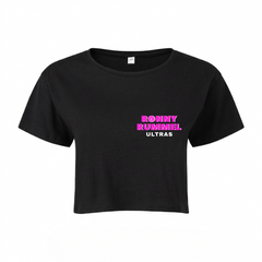 Malle Love Crop Top | Ronnie Rummel - schwarz