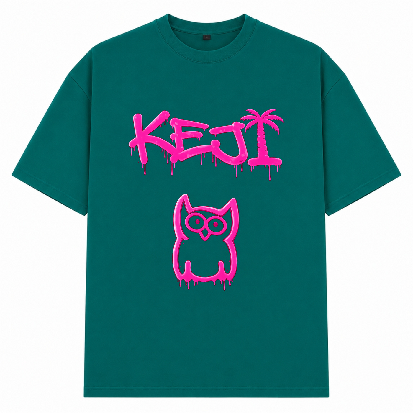 Team Papaya Oversized - Rosa | KEJI - Green