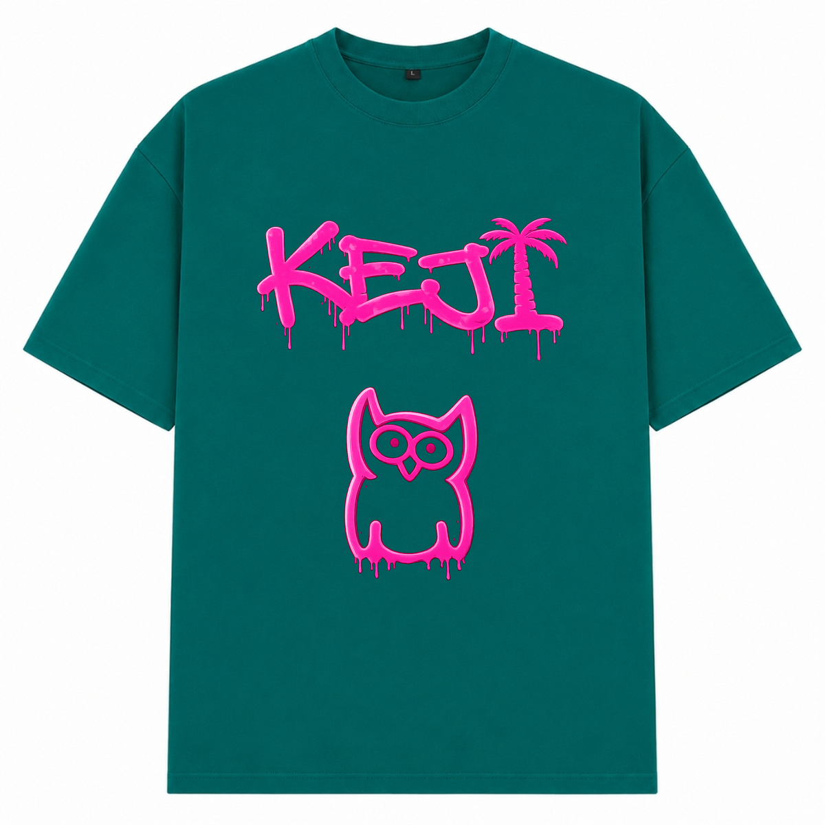Team Papaya Oversized - Rosa | KEJI - Green
