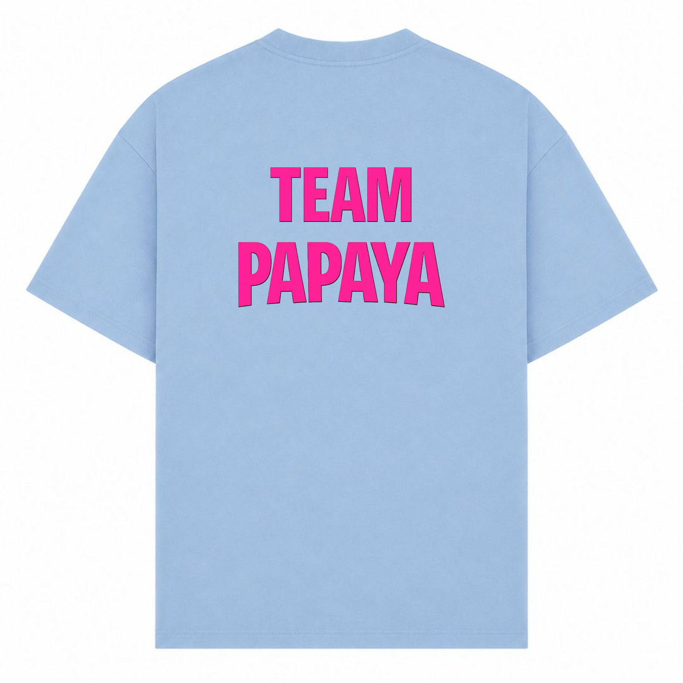 Team Papaya Oversized - Rosa | KEJI - powder blue - Rueckseite
