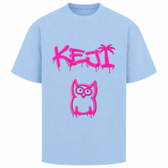 Team Papaya Oversized - Rosa | KEJI - powder blue